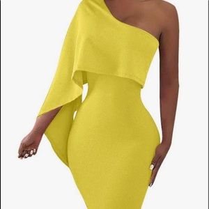 Sexy Bodycon MIDI dress L.  NWT